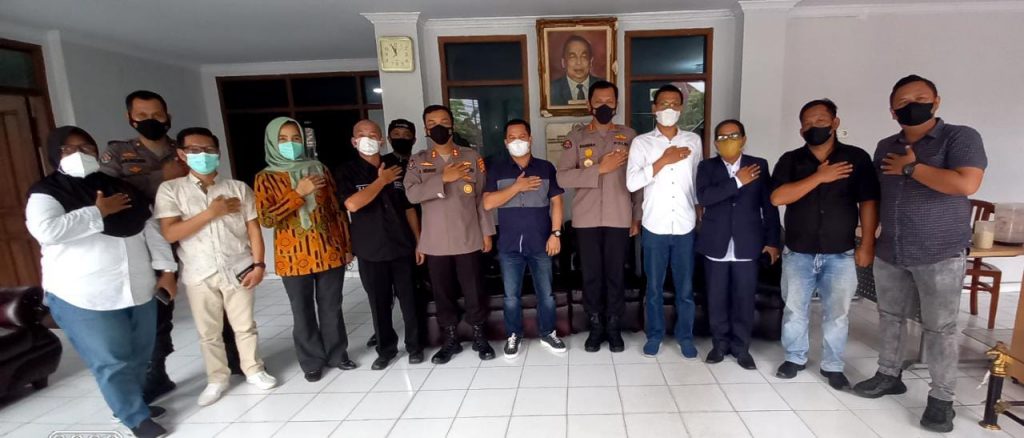 Kunjungi PWI, Polda Siap Kolaborasi