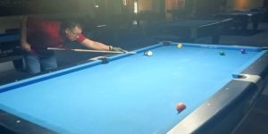 Manager Cabor Biliar PWI Lampung Tinjau Proses Latihan Atlit
