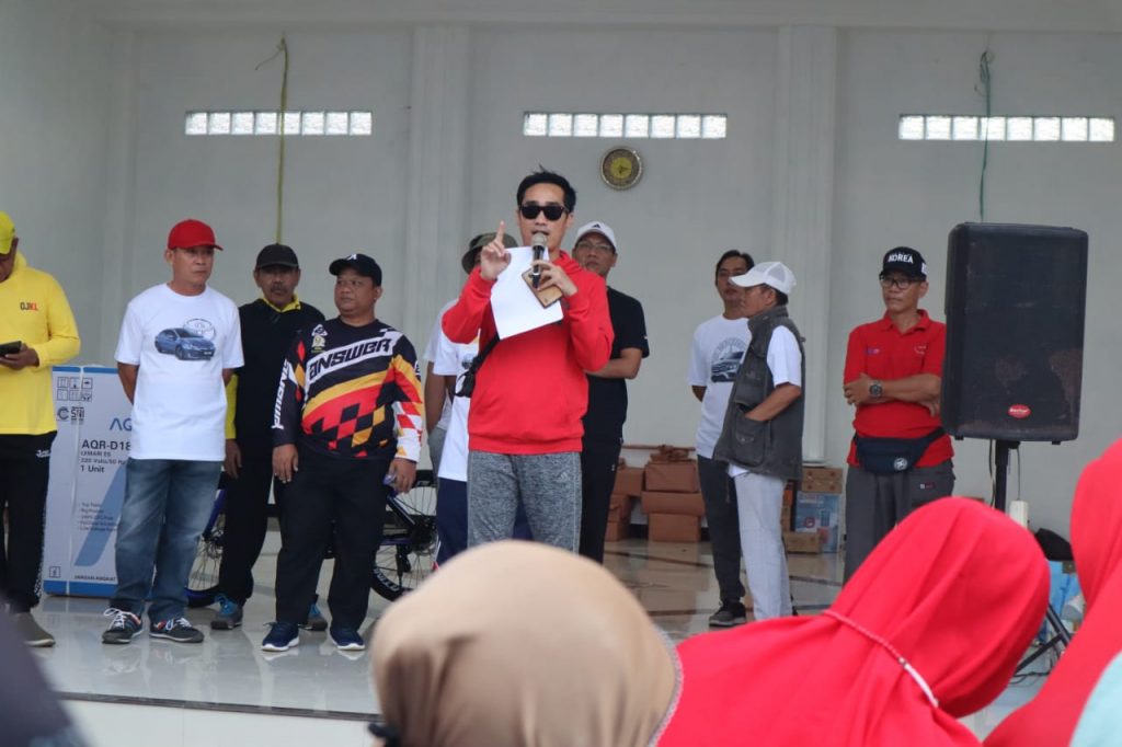 Dihadiri Dide Hijau Daun Jalan Sehat Gunter Meriah