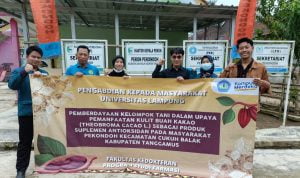 Dosen Kedokteran Unila Sulap Kulit Kakao Menjadi Suplemen