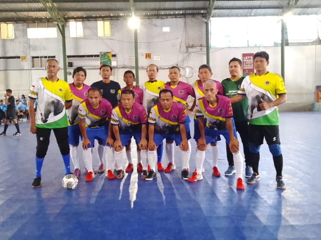 Tim Futsal PWI Lampung Hadapi Jateng di Laga Perdana