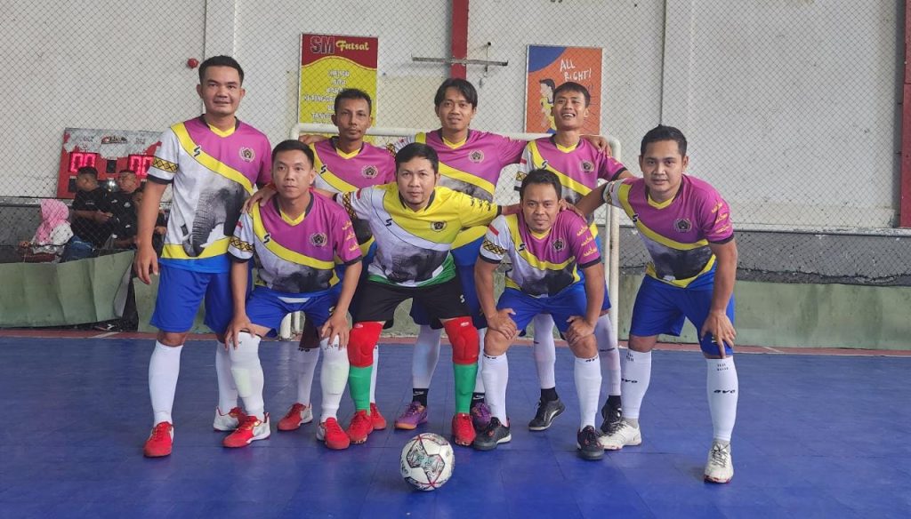 Kembali Berjaya, Squad Futsal Lampung U-27 Tekuk Sulteng 5-1