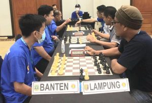 Catur Beregu Lampung Menang Telak, Perseorangan Menang 1 Point