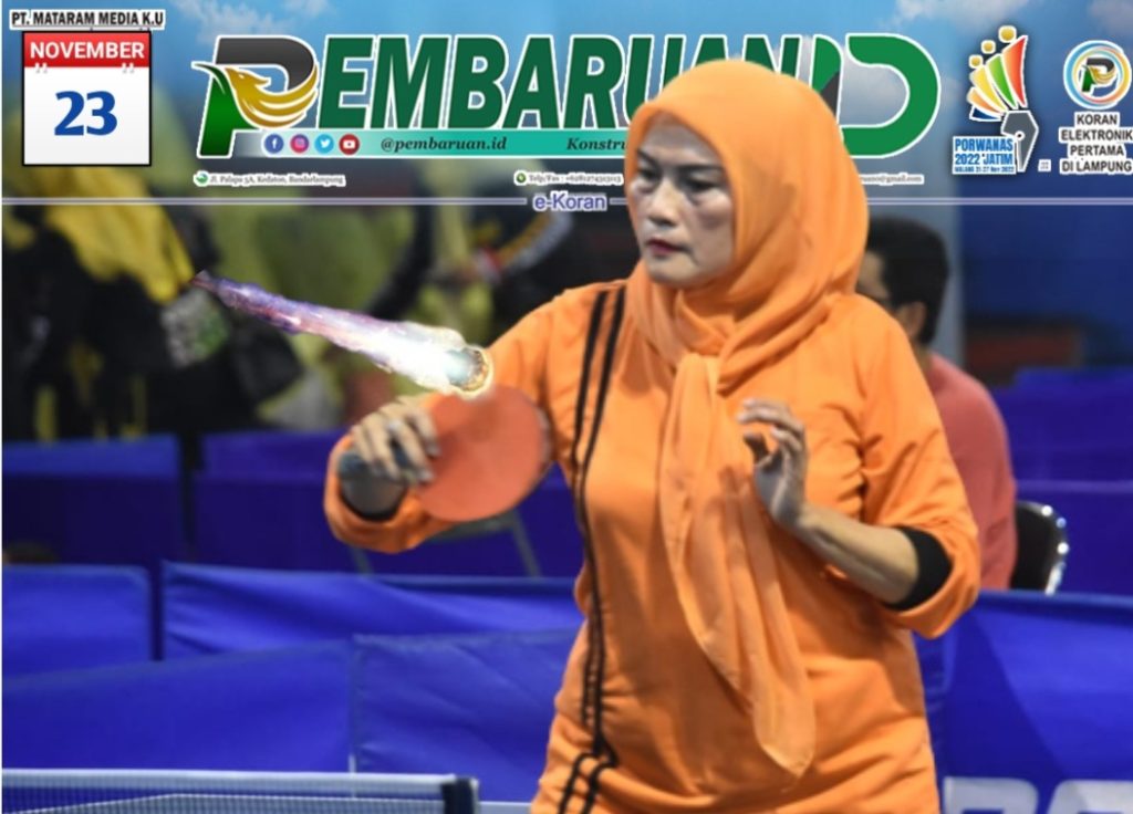 Menuju Final, Tenis Meja IKWI Lampung Menjemput Emas