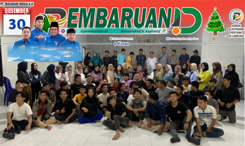 Pertegas Garis Gerakan, KNPI Lampung Gelar Refleksi Ahir Tahun