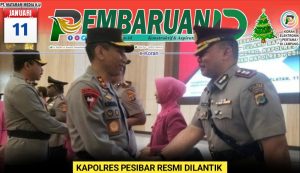 Kapolres Pesibar Dilantik, Lampung Genap Memiliki 15 Mapolres