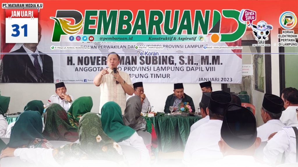 Noverisman Subing : Pancasila Harus Dipertahankan Demi Persatuan