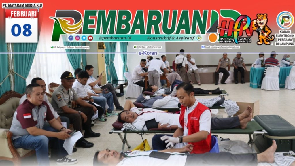 “Donor Darah” wujud Tanggung Jawab Sosial LIngkungan (TJSL) PTPN VII