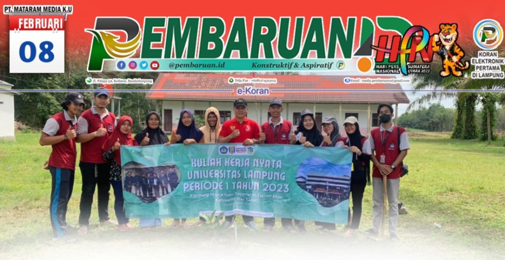Mahasiswa KKN Unila Ciptakan Apotek Hidup di Negararatu