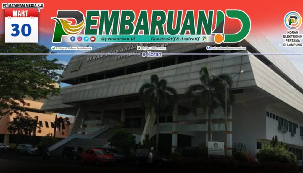 Pengganti Wakil Ketua DPRD Lampung Tunggu Rapim DPD Demokrat