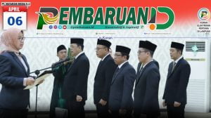 Prof Lusi Lantik Direktur Pascasarjana Unila dan 6 Pejabat Baru