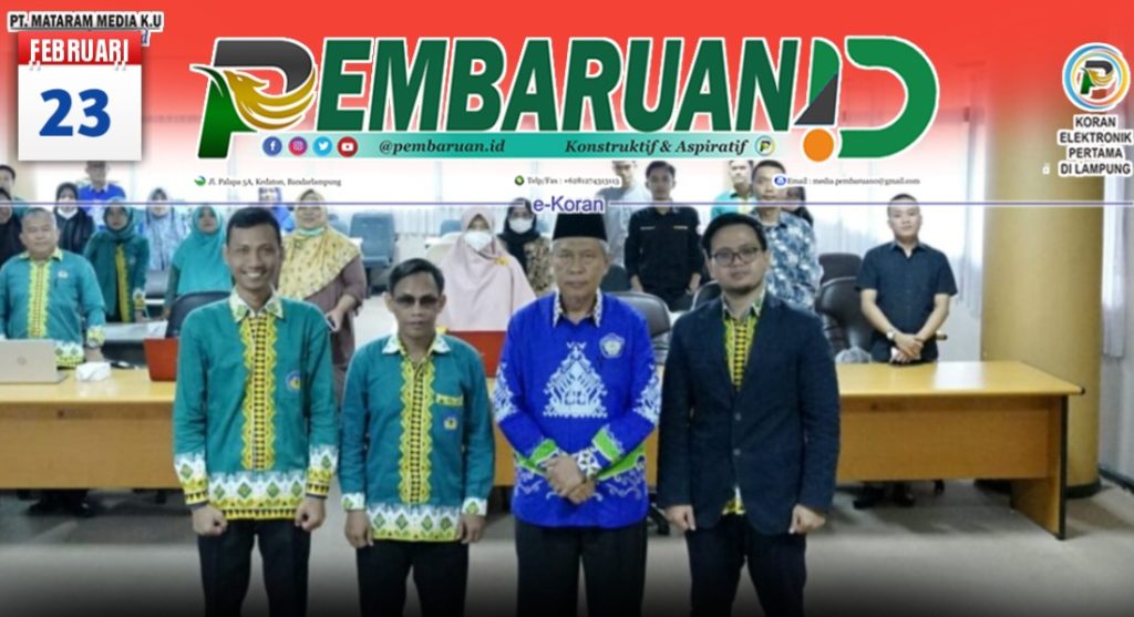 UPT PKLI Pantau Data Kerja Sama Seluruh Prodi Unila