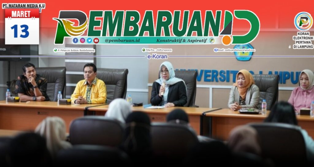 Warek III Unila Sosialisasikan P2MW