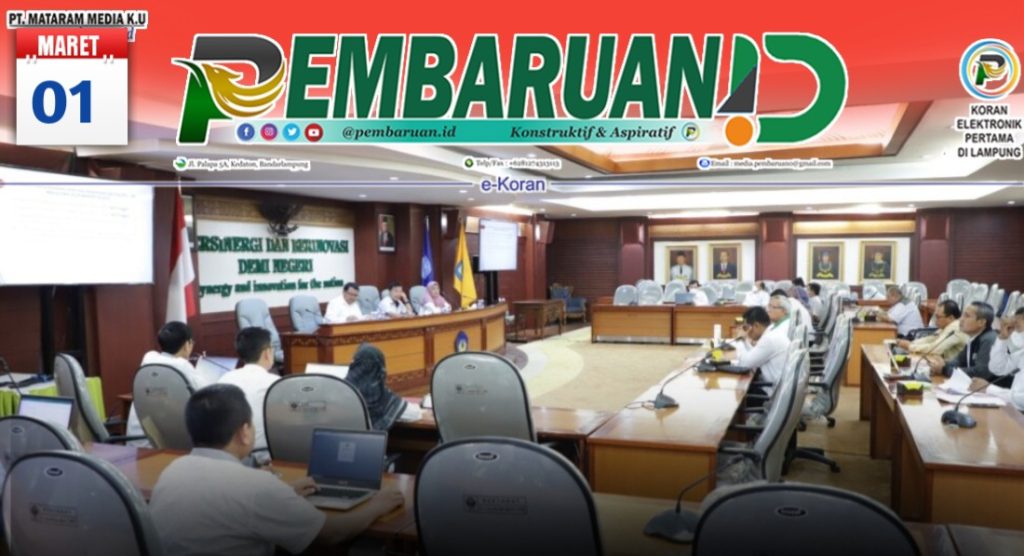 Unila Godok Besaran Tarif Iuran Pengembangan Institusi