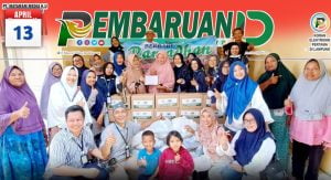 Sahabat dan Alumni SMP Negeri 1 Metro Th 87/90 Berbagi Ramadhan Distribusikan 15.000 Paket Sembako