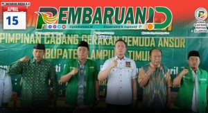 Aklamasi, Muslih Kembali Nakhodai Ansor Lamtim