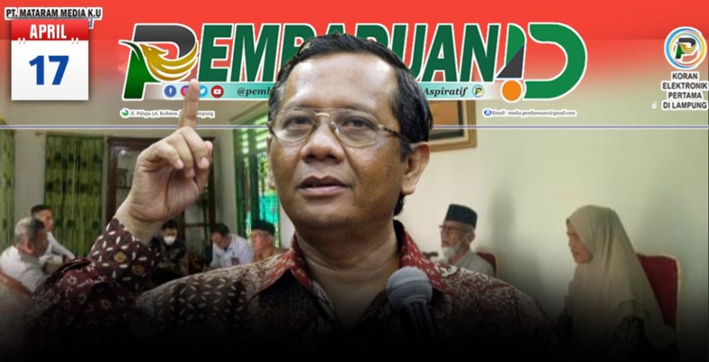 Tim Mahfud MD Sambangi Kediaman Ortu Bima