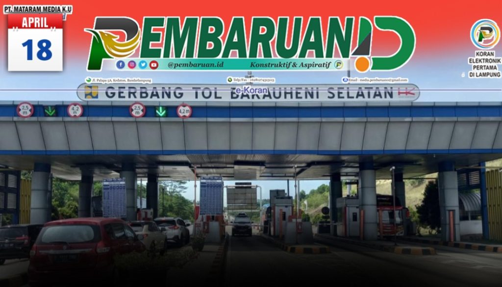 H-5 Idul Fitri, Pemudik Via Tol Sumatera Meningkat