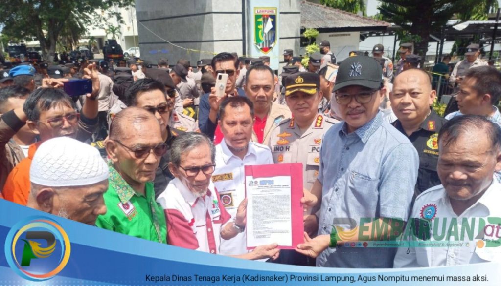 Demo Buruh Berjalan Tertib dan Aman, Ini Tuntutannya