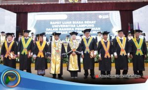 Lagi, Unila Kukuhkan 7 Guru Besar