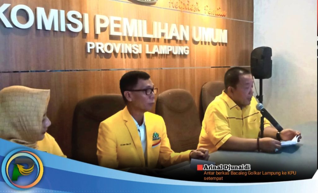 Usai Mendaftar ke KPU, Arinal Sebut Bacaleg Golkar Punya Nilai Jual