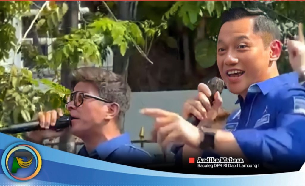 Sebelum Masuk Kantor KPU, Andika Kangen Band Temani AHY Bernyanyi