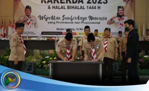 UIN RIL dan Kwarda Pramuka Teken MoU