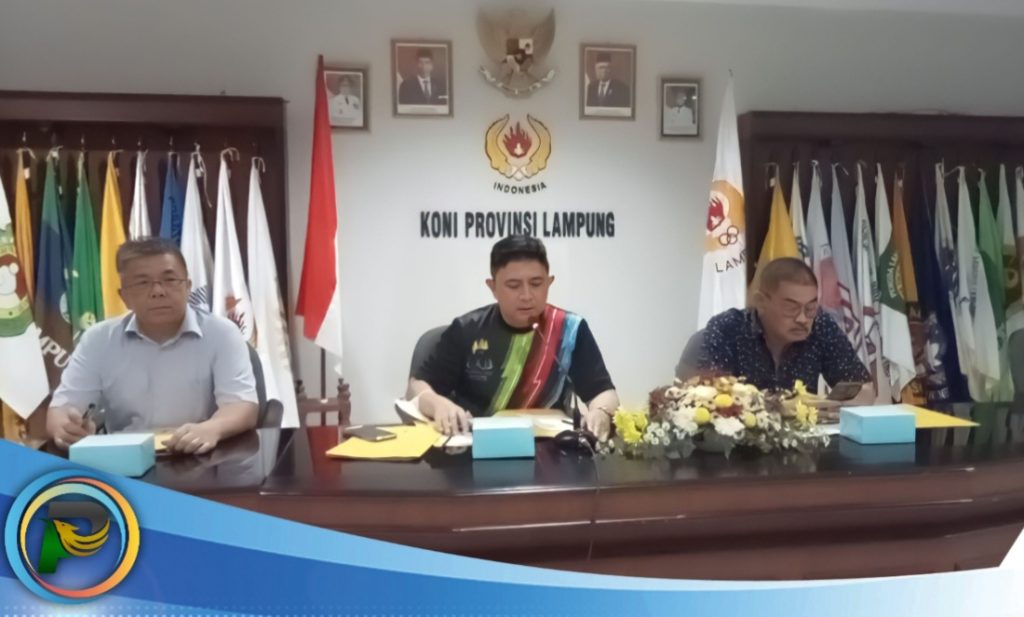 Diantik 24 Mei, Pengurus KONI Lampung Gelar Rapat Persiapan