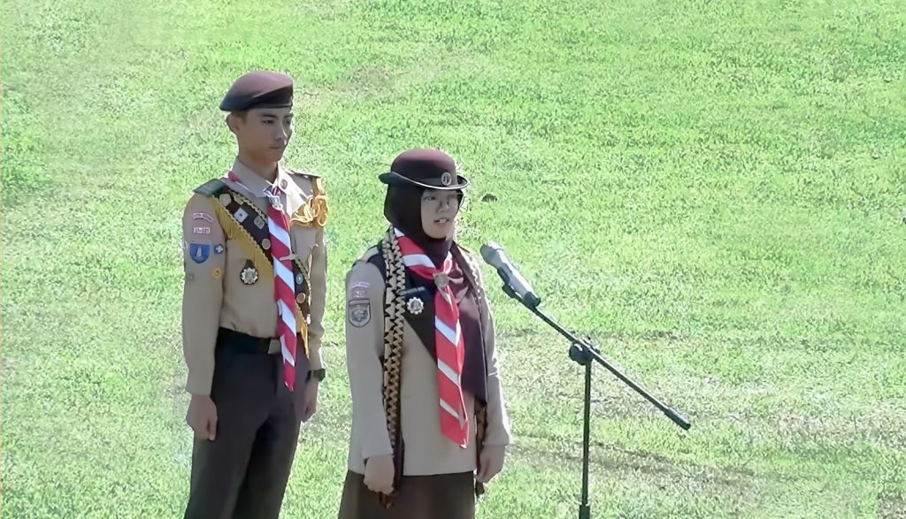 PWN PTK XVI 2023 Gorontalo, Kontingen UIN RIL Tampil di Depan Menteri