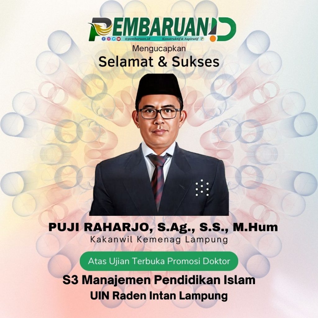 Sidang Promosi Doktor Kakanwil Kemenag, Angkat Isu Lingkungan