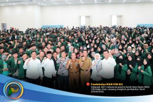 Disaksikan Pejabat Pemkab, 4651 Mahasiswa UIN RIL Ikuti Pembekalan KKN