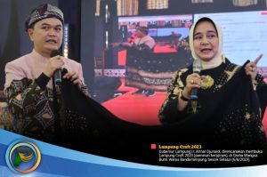 Besok, Gubernur Arinal Buka Lampung Craft 2023