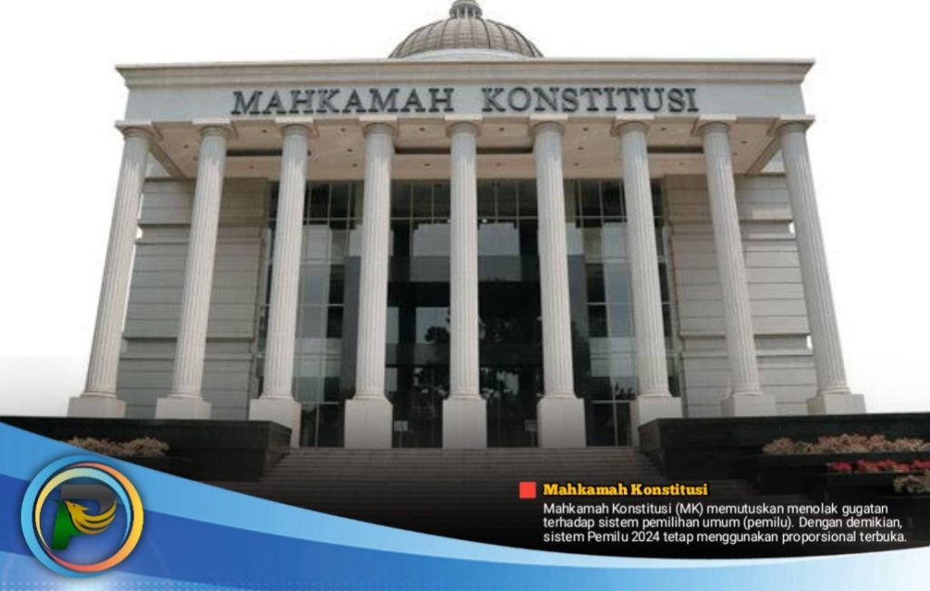 Tok! MK Tetapkan Sistem Pemilu Tetap Terbuka
