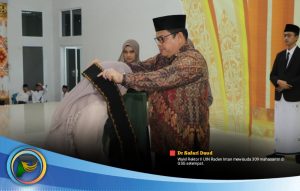 Dihadapan 309 Wisudawan Mahasantri, Warek II Pertegas Misi Islam Rahmatan lil Alamin