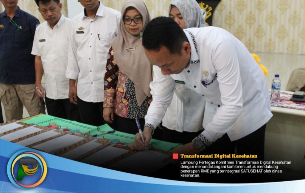 Lampung Pertegas Komitmen Transformasi Digital Kesehatan