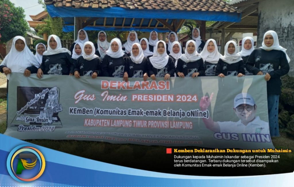 Kemben Deklarasikan Muhaimin Presiden 2024