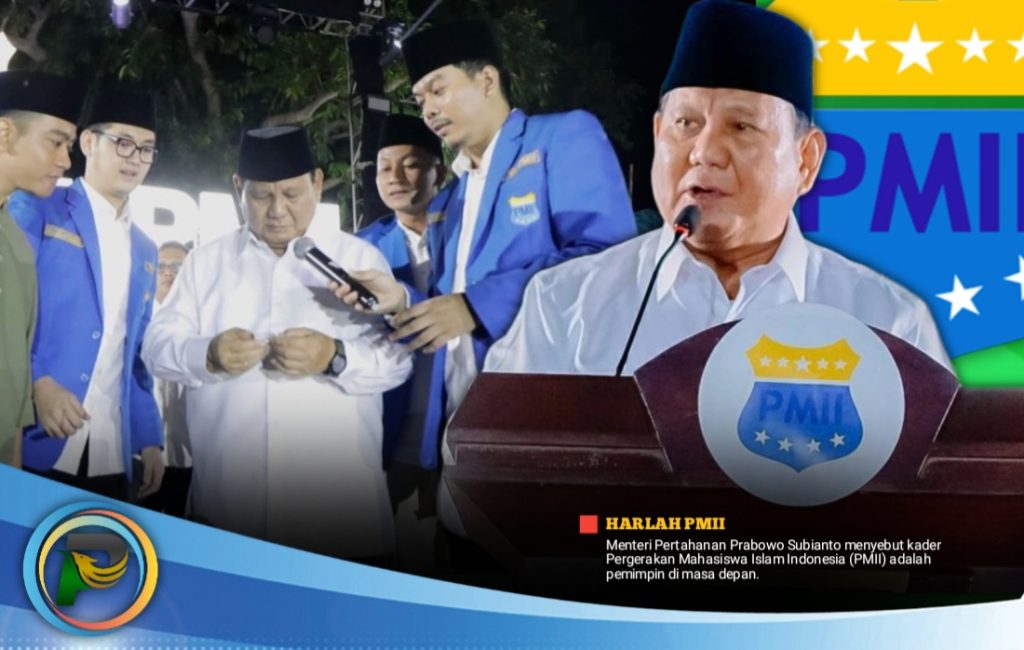 Prabowo Sebut Kader PMII Pemimpin Masa Depan