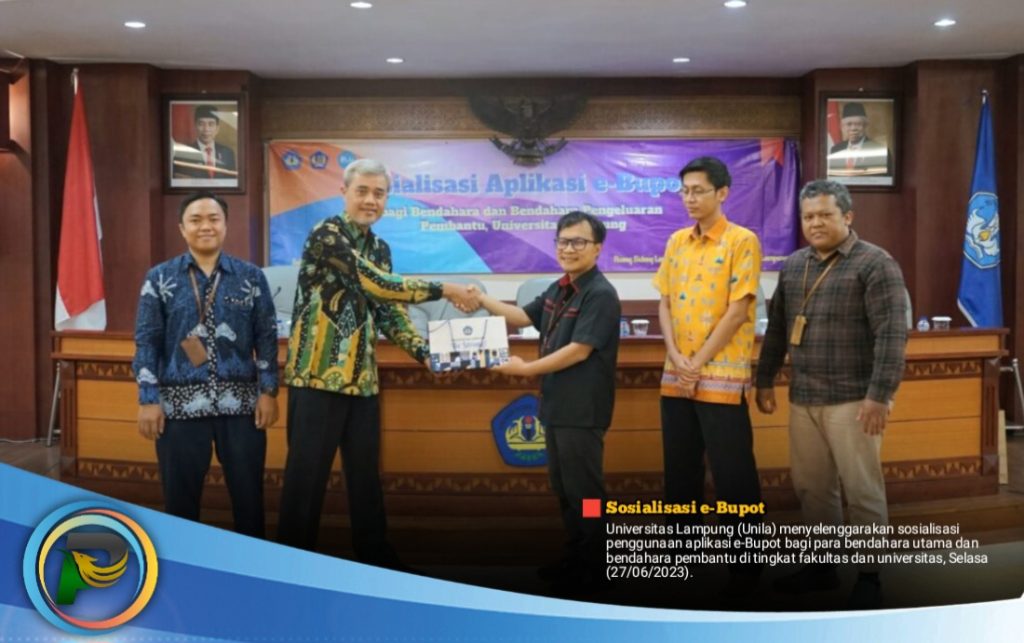 Para Bendahara Unila Ikut Sosialisasi e-Bupot