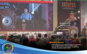 Gelar Semnas, Peserta Didik Sespimma Angkat Tema Pemimpin Polri di Era Society 5.0