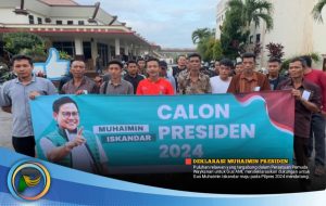 Giliran Pemuda Waykanan Deklarasi Gus AMI Presiden