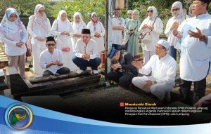 Menziarahi Sejarah, PWI Lampung Nyekar di Empat Makam Tokoh Pers