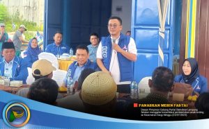 Panaskan Mesin Partai, Demokrat Lamsel Bentuk Struktur Anak Ranting
