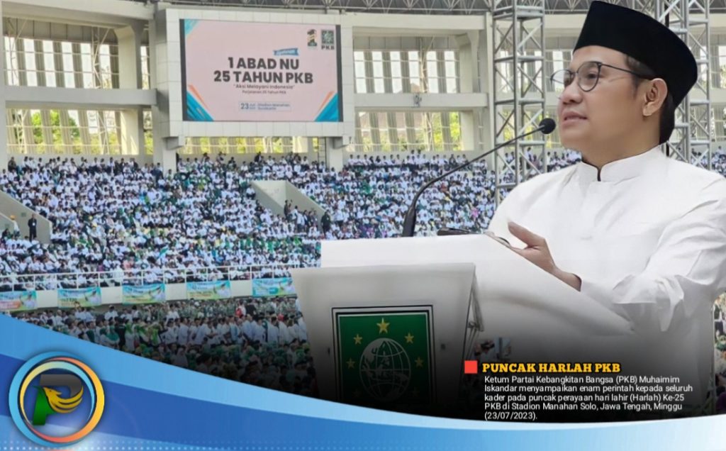 Ini 6 Perintah Muhaimin untuk Kader di Puncak Harlah ke-25 PKB