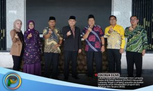 Kunjungi UIN RIL, Baznas Lamteng Realisasikan Program SKSS