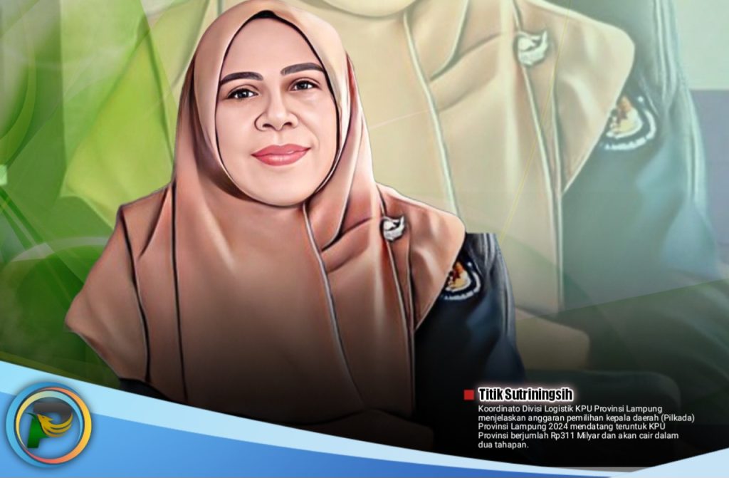 Cair Desember 2023, Anggaran Pilkada Lampung Capai Rp311M