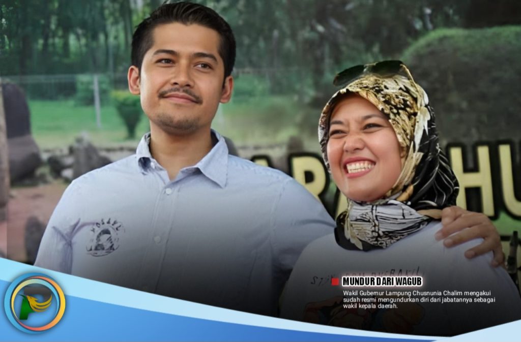 Didampingi Suami dan Adik Nyaleg DPR RI, Wagub Lampung Mundur