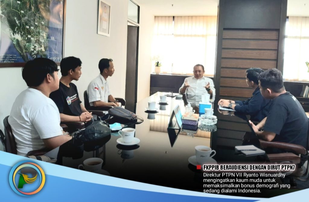 Terima Audiensi FKPPIB, Chief Ryan: Maksimalkan Bonus Demografi!
