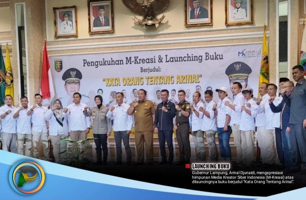 M-Kreasi Launcing Buku, Gubernur Apresiasi