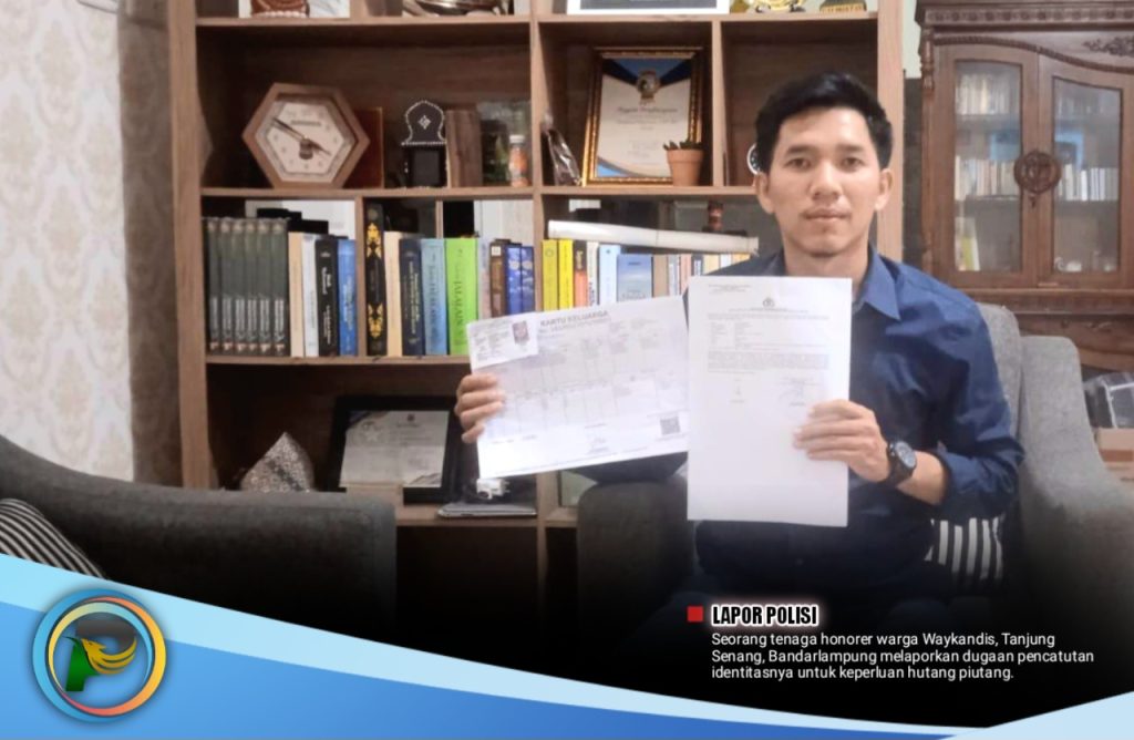 Identitas Dicatut untuk Berhutang, Honorer Ini Lapor Polisi