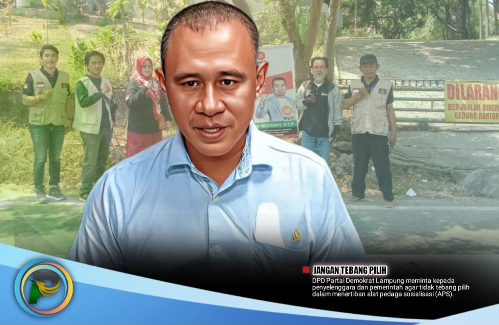 Penertiban Alat Peraga Jangan Tebang Pilih